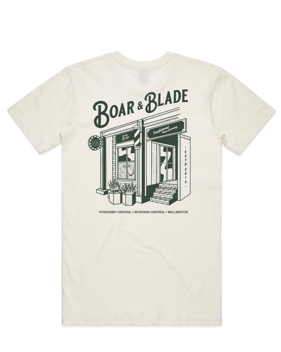 Boar & Blade Welly Tee - Green