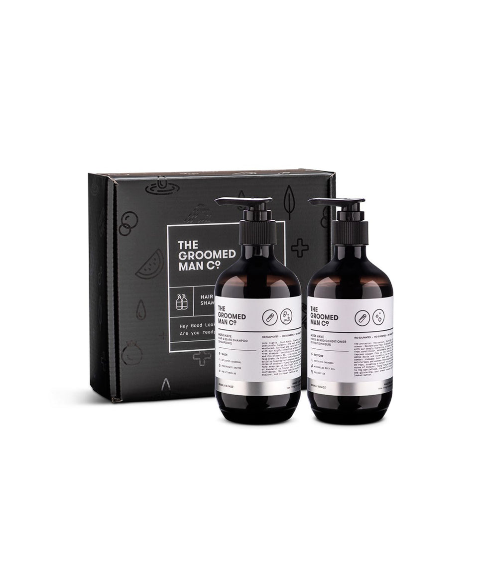 Musk Have Hair & Beard Shampoo and Conditioner Pack